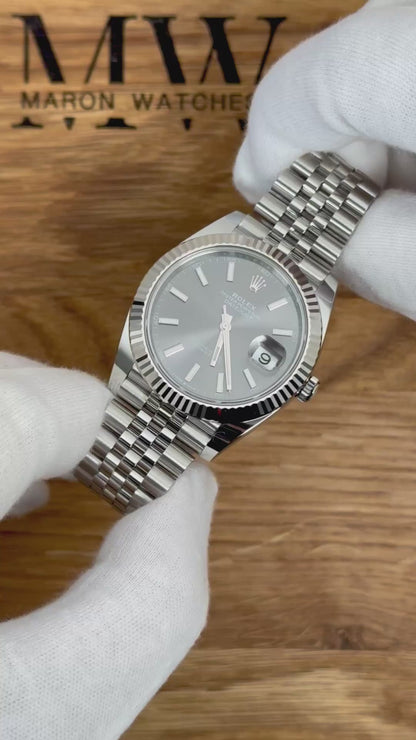 Rolex Datejust 41 126334 Rhodium / 2023 / Full Set / Top Zustand