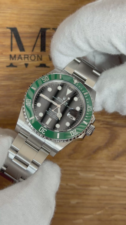 Rolex Submariner Date Starbucks MK1 126610LV / 2023 / Full Set / Top Zustand