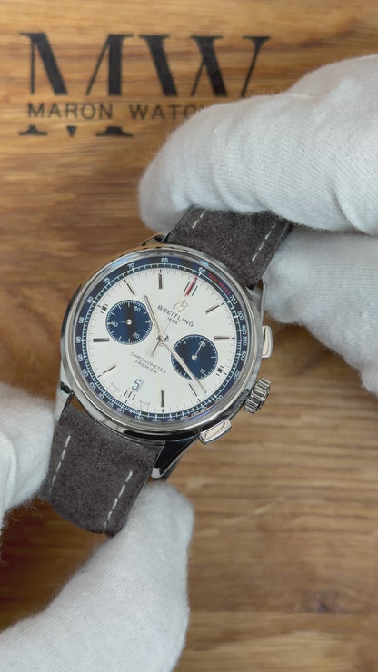 Breitling Premier B01 Panda / 2024 / Full Set / Top Zustand