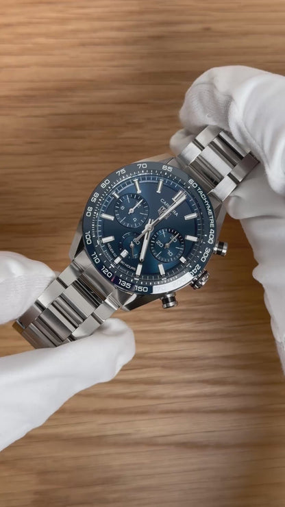 TAG HEUER Carrera Chronograph 44mm Blau / 2022 / Full Set / Top Zustand