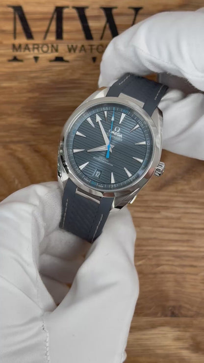 Omega Seamaster Aqua Terra 150 M Blau / 2024 / Full Set / Top Zustand