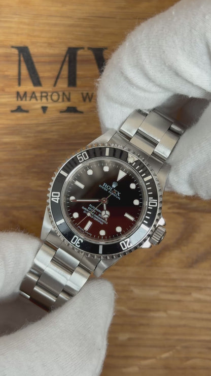 Rolex Submariner No Date 14060M V-Serie Rehaut / 2009 / Box & Uhr / Sehr gut