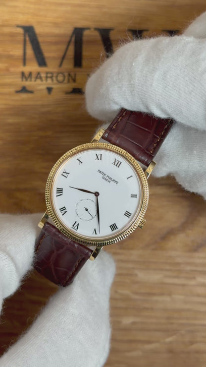 Patek Philippe Calatrava Handaufzug 18K Gold / 3919J / Top Zustand