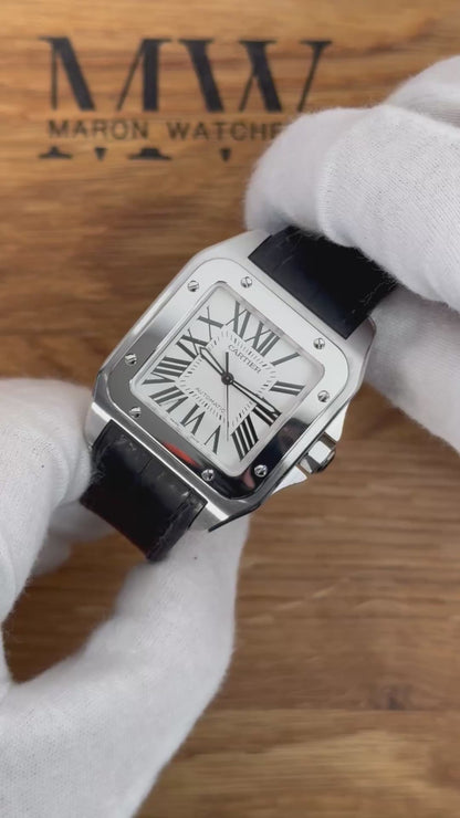 Cartier Santos 100 W20073X8 / 2013 / Full Set / Top Zustand